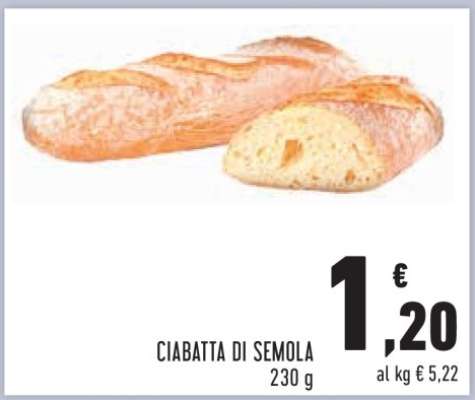 Ciabatta Di Semola