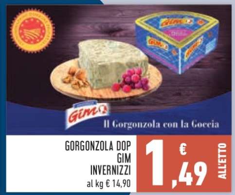 GORGONZOLA DOP GIM INVERNIZZI