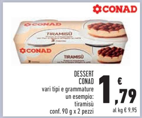 DESSERT CONAD