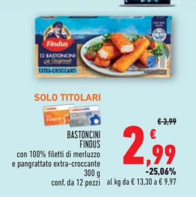 BASTONCINI FINDUS