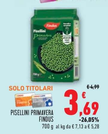 Pisellini Primavera Findus