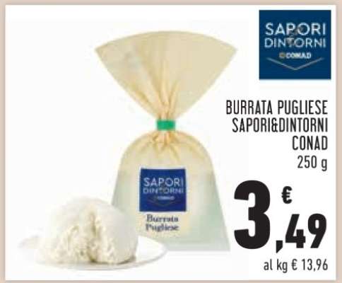 Burrata Pugliese Sapori&Dintorni Conad