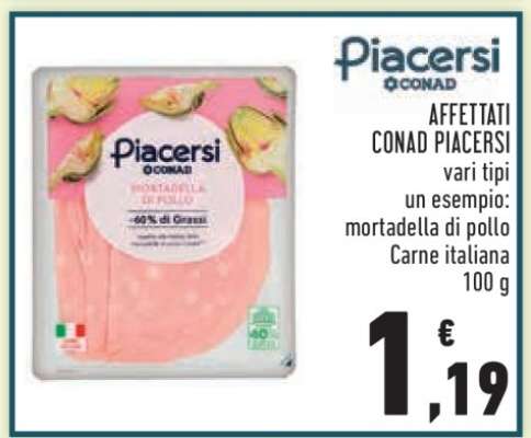 AFFETTATI CONAD PIACERSI