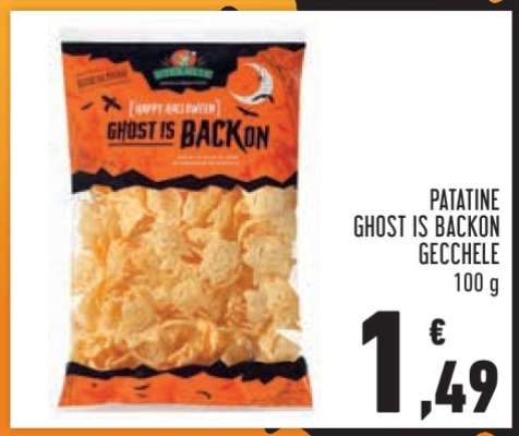 Patatine Ghost is Backon Gecchele