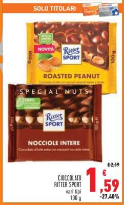 Cioccolato Ritter Sport