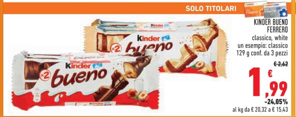 KINDER BUENO FERRERO