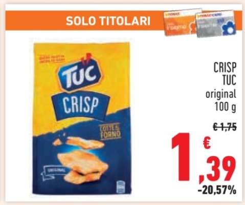 CRISP TUC original 100 g