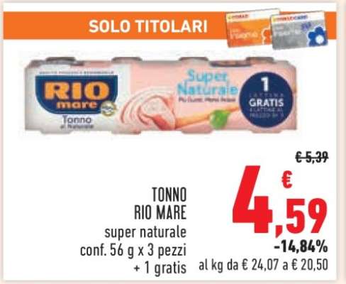 TONNO RIO MARE