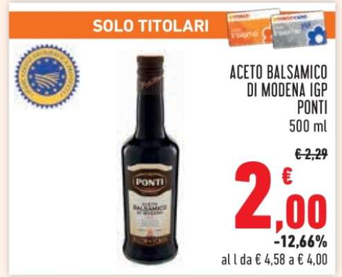 Aceto Balsamico di Modena IGP Ponti