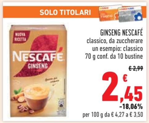 GINSENG NESCAFÉ