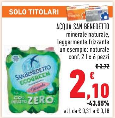 ACQUA SAN BENEDETTO
