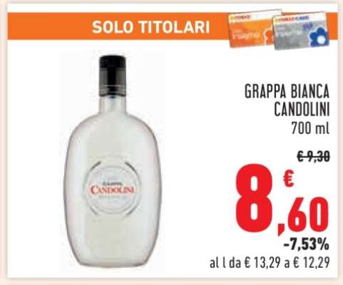 Grappa Bianca Candolini