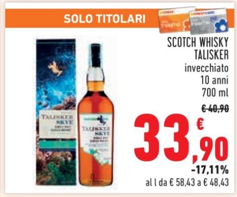 Scotch Whisky Talisker