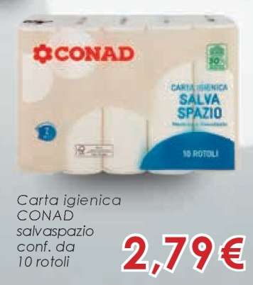 Carta igienica CONAD