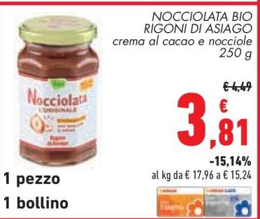 Nocciolata Bio Rigoni di Asiago