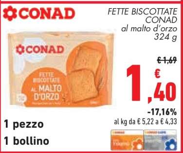 FETTE BISCOTTATE CONAD