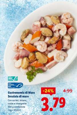 Gastronomia di Mare Insalata di mare