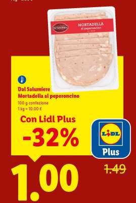 Dal Salumiere Mortadella al peperoncino
