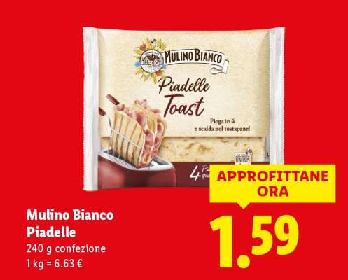Mulino Bianco Piadelle