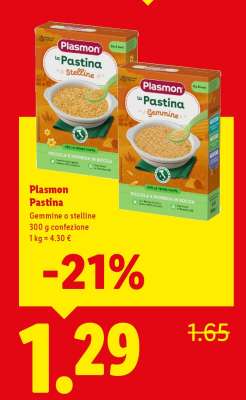 Plasmon Pastina