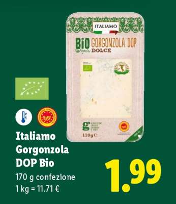 Italiamo Gorgonzola DOP Bio