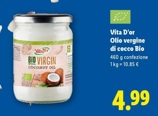 Vita D’or Olio vergine di cocco bio