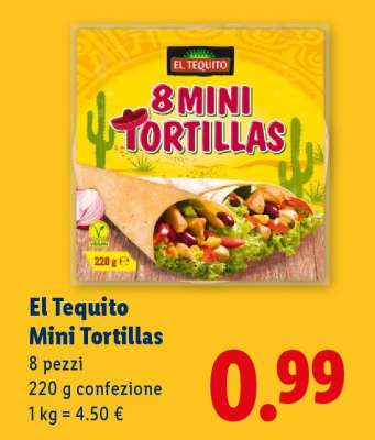 El Tequito Mini Tortillas