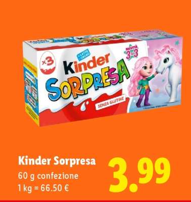 KINDER SORPRESA