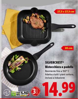 SILVERCREST Bistecchiera o padella