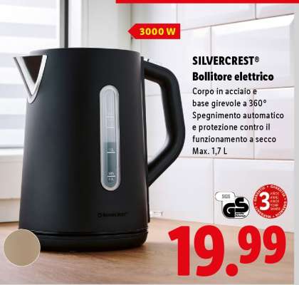 SILVERCREST® Bollitore elettrico