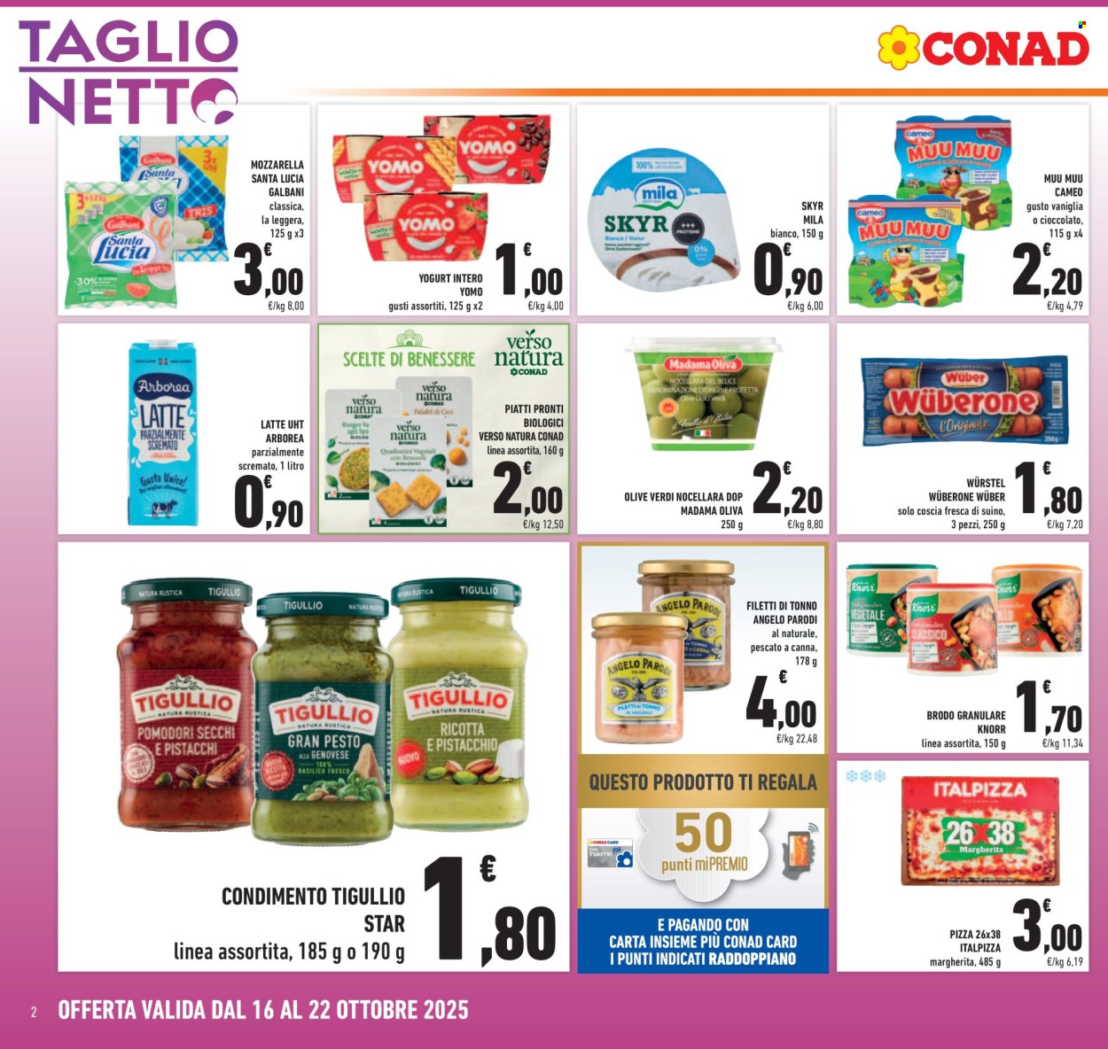 Volantino Conad - 16/10/2025 - 22/10/2025. Pagina 2