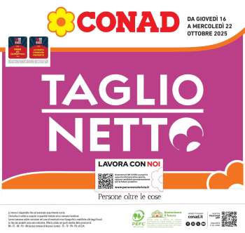 Volantino Conad - 16/10/2025 - 22/10/2025.