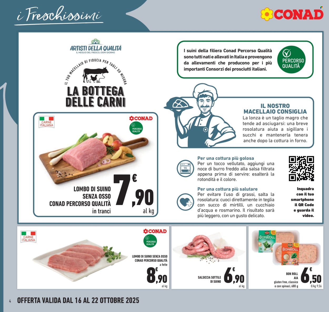 Volantino Conad - 16/10/2025 - 22/10/2025. Pagina 4