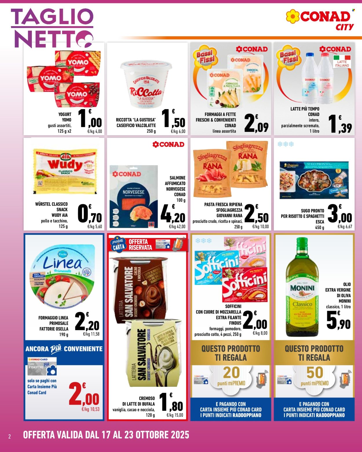 Volantino Conad City - 17/10/2025 - 23/10/2025. Pagina 2
