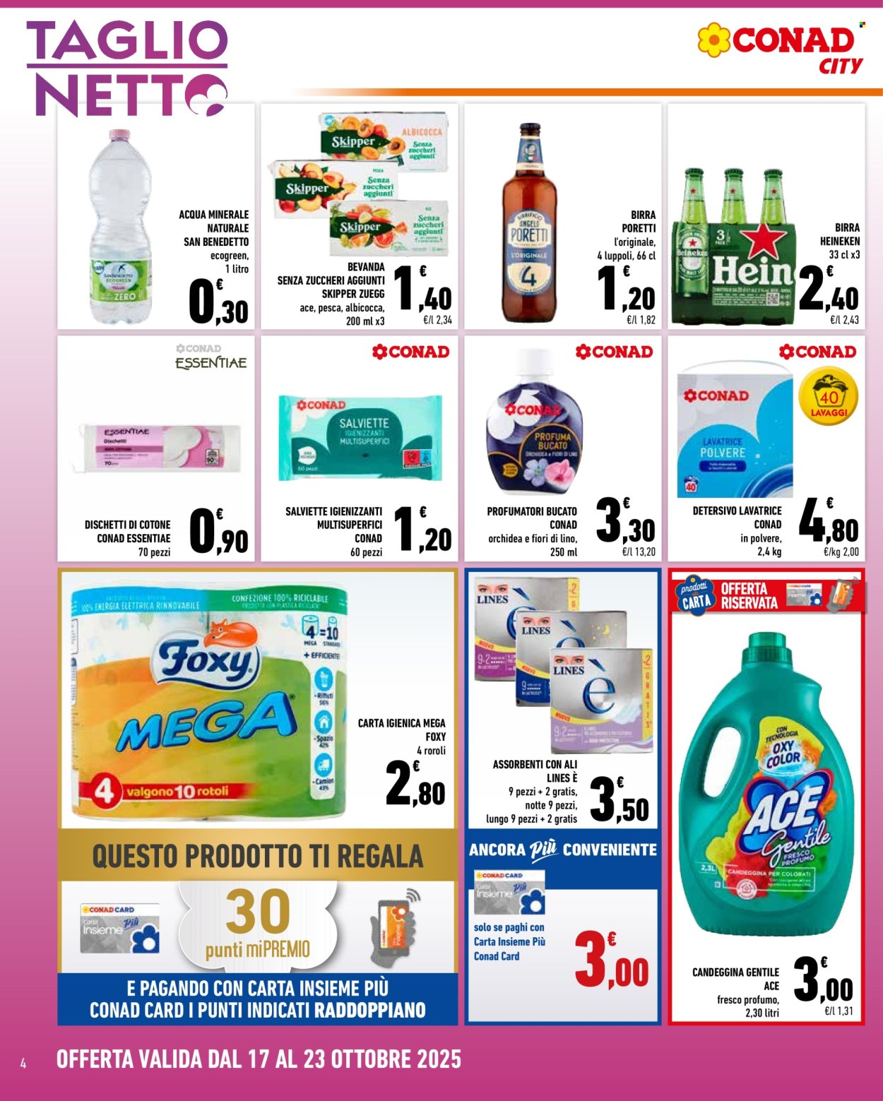 Volantino Conad City - 17/10/2025 - 23/10/2025. Pagina 4