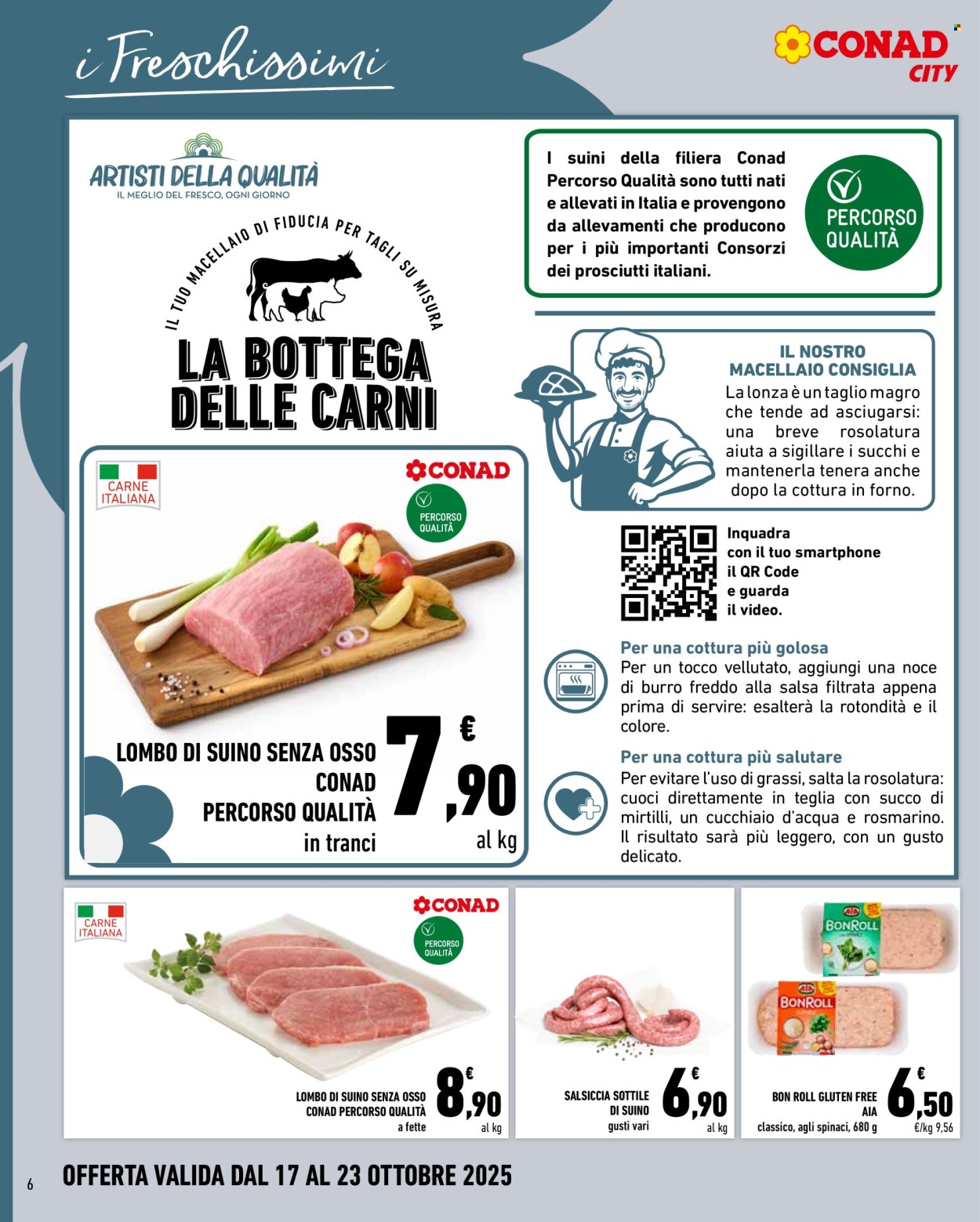 Volantino Conad City - 17/10/2025 - 23/10/2025. Pagina 6