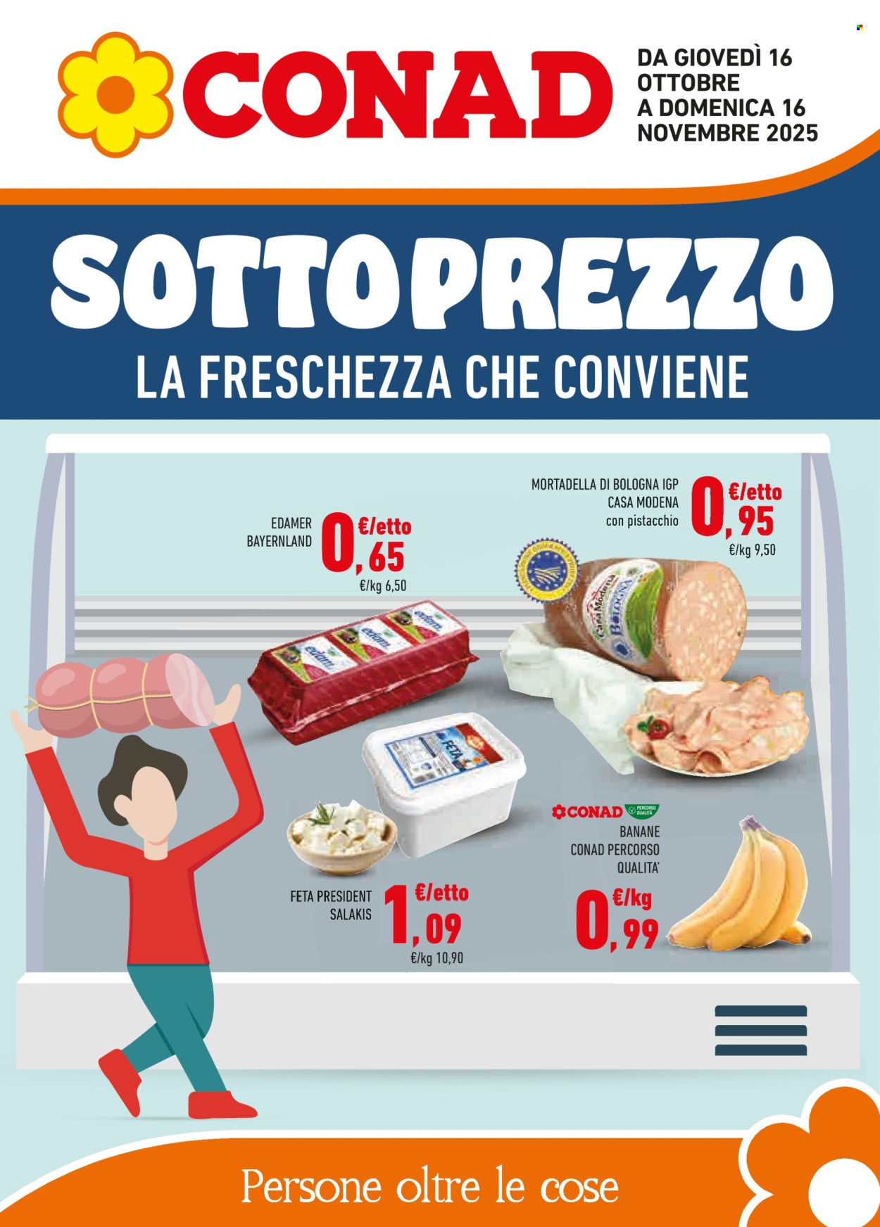 Volantino Conad - 16/10/2025 - 16/11/2025. Pagina 1