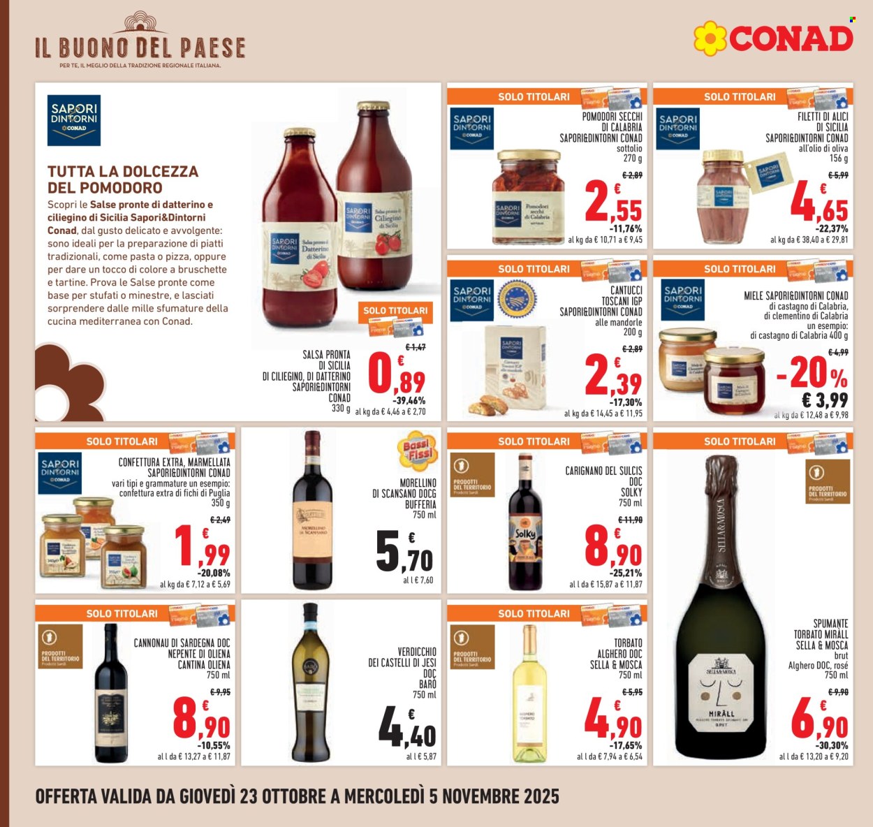 Volantino Conad City - 23/10/2025 - 5/11/2025. Pagina 16