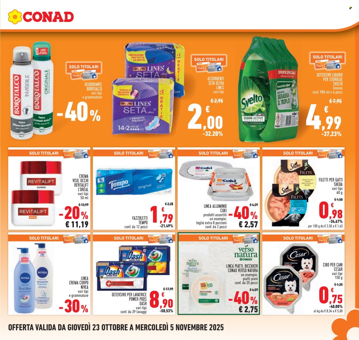 Volantino Conad City - 23/10/2025 - 5/11/2025. Pagina 23