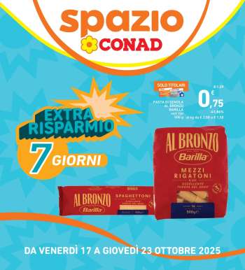 Volantino Spazio Conad - 17/10/2025 - 23/10/2025.
