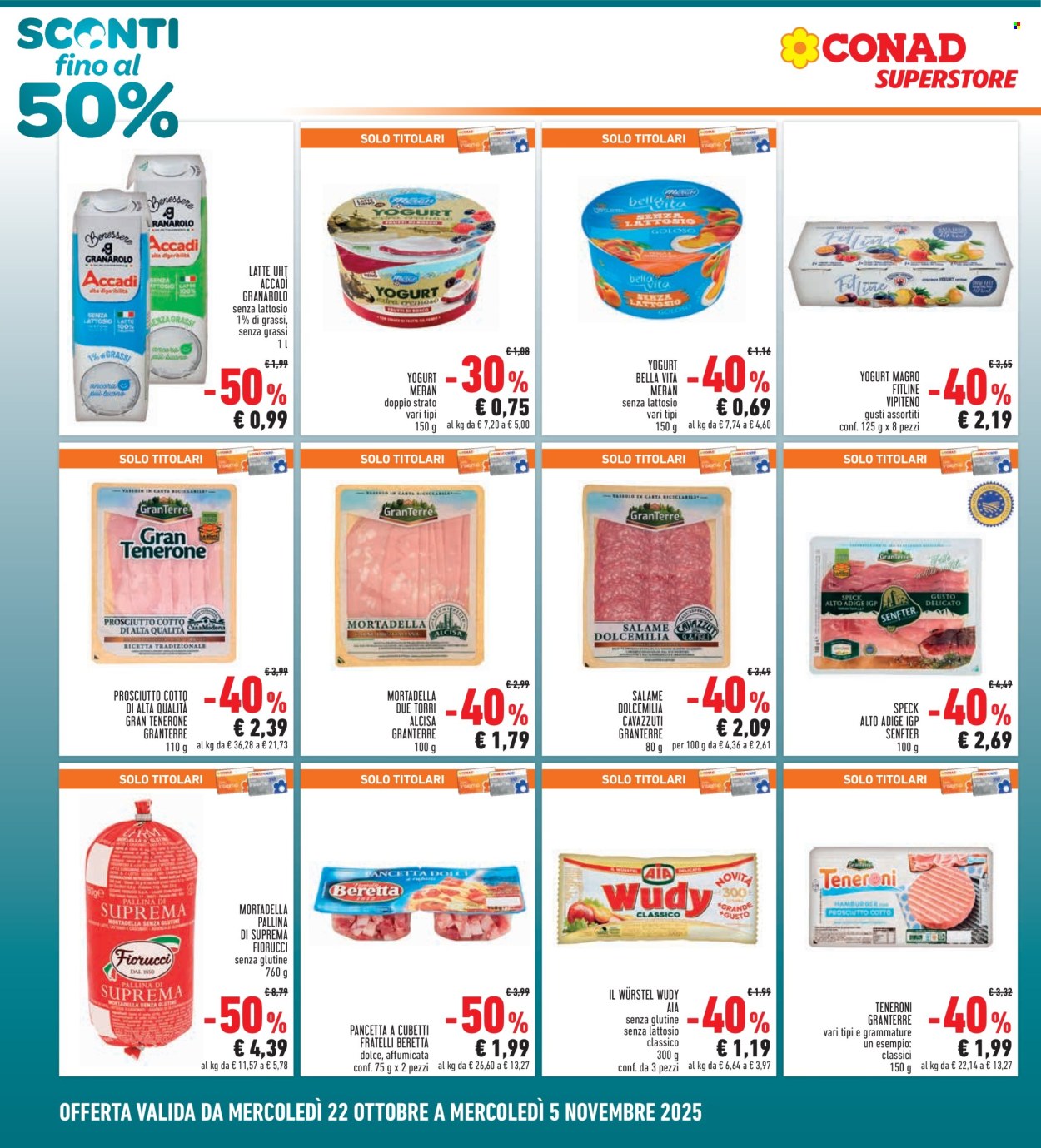 Volantino Conad - 22/10/2025 - 5/11/2025. Pagina 2