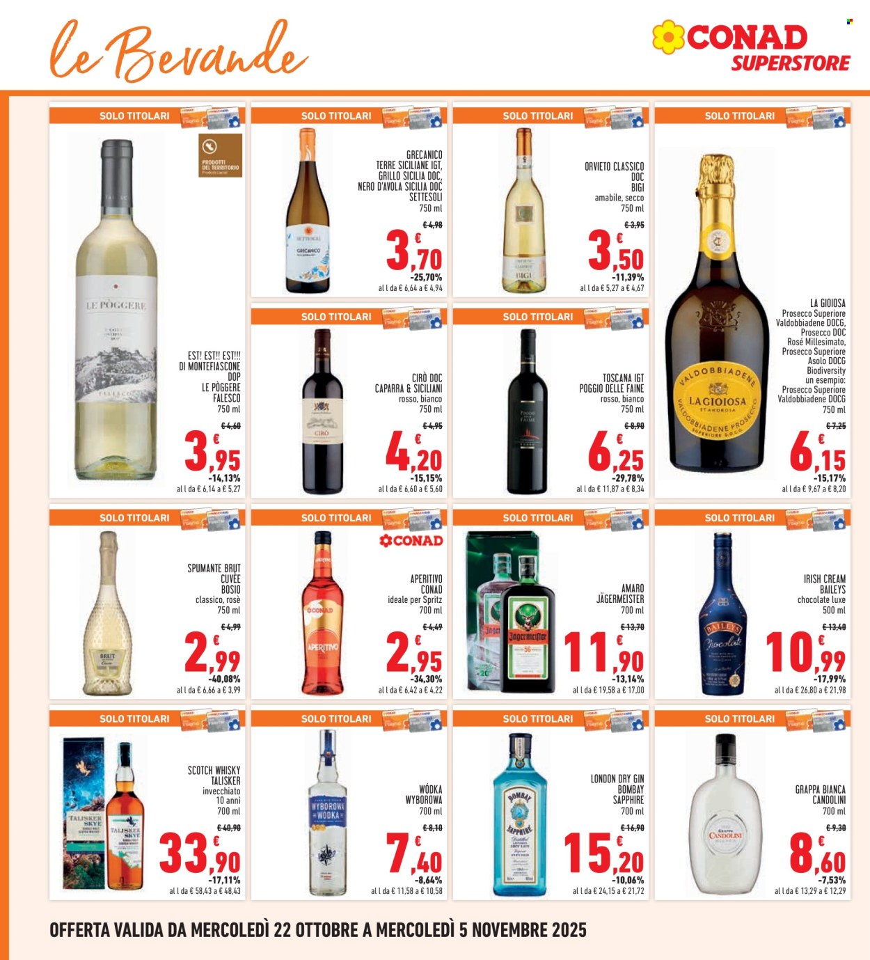 Volantino Conad - 22/10/2025 - 5/11/2025. Pagina 18