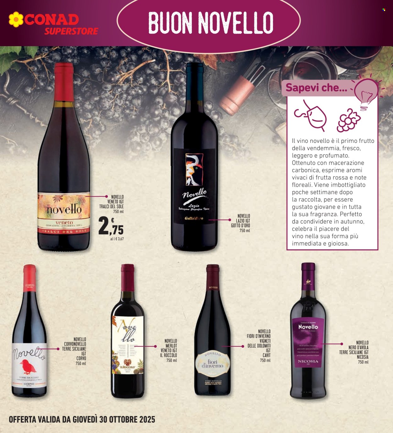 Volantino Conad - 22/10/2025 - 5/11/2025. Pagina 19