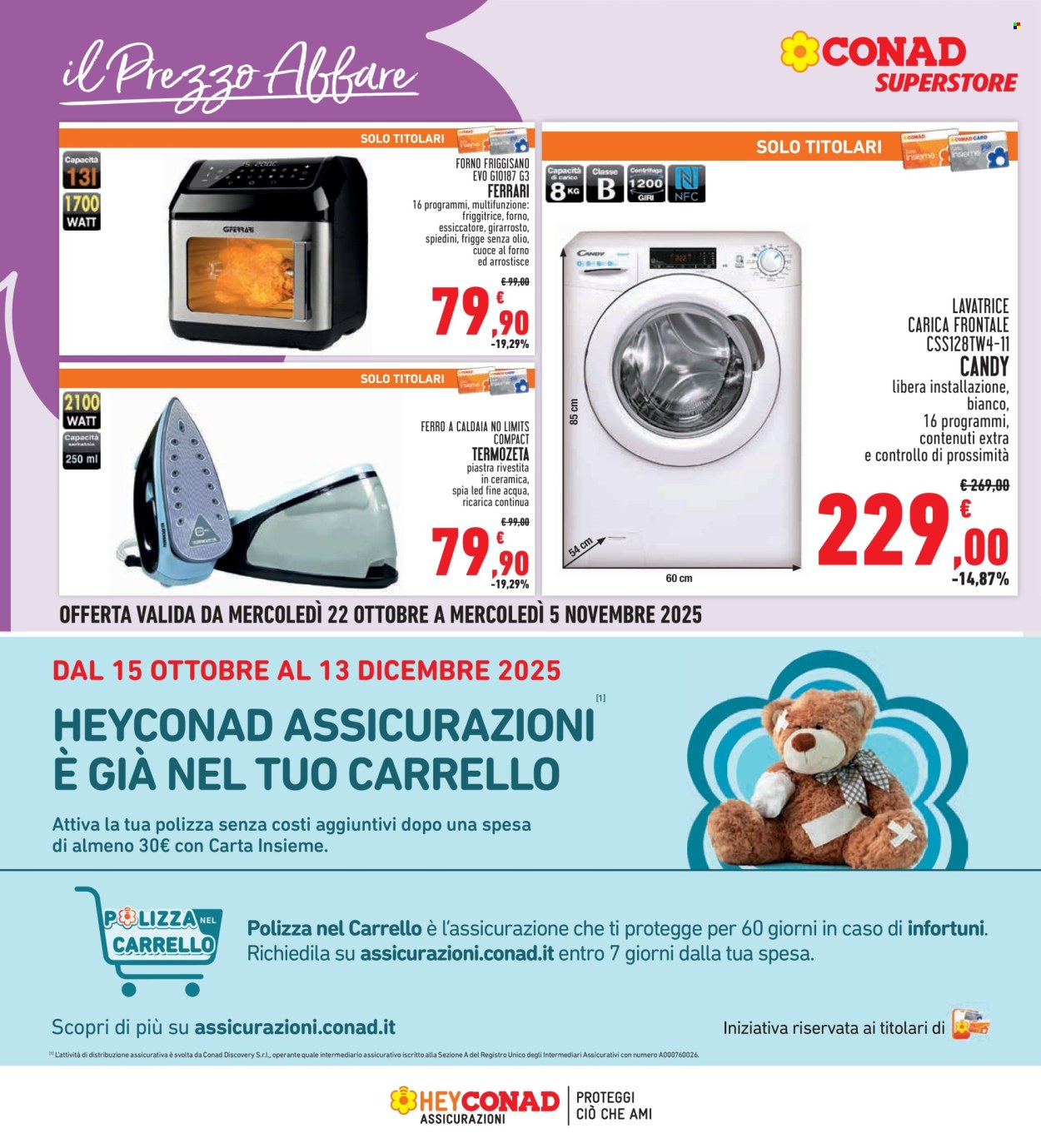 Volantino Conad - 22/10/2025 - 5/11/2025. Pagina 34