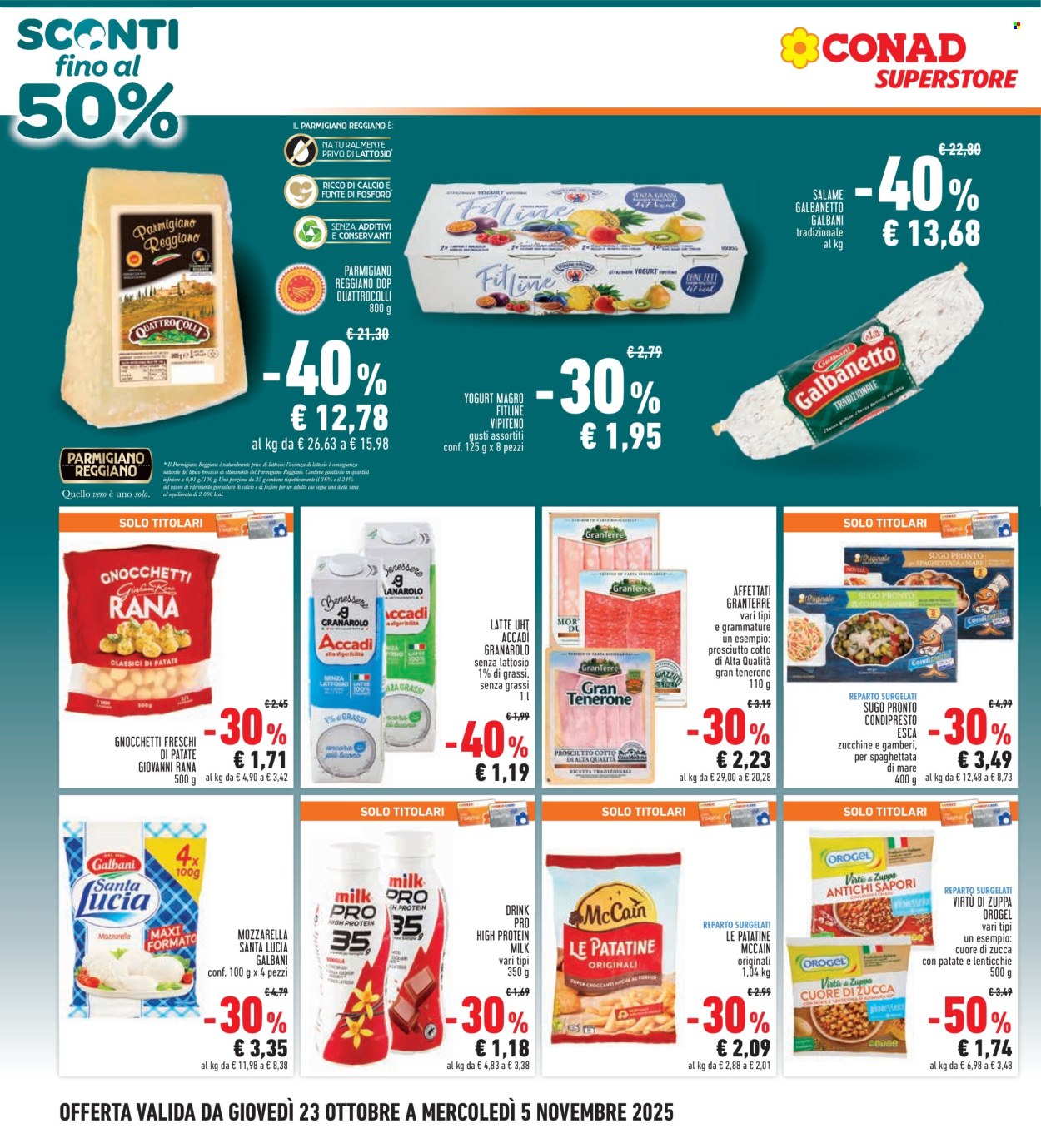 Volantino Conad - 23/10/2025 - 5/11/2025. Pagina 2