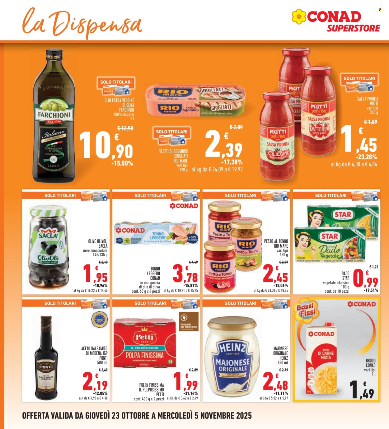Volantino Conad - 23/10/2025 - 5/11/2025. Pagina 20