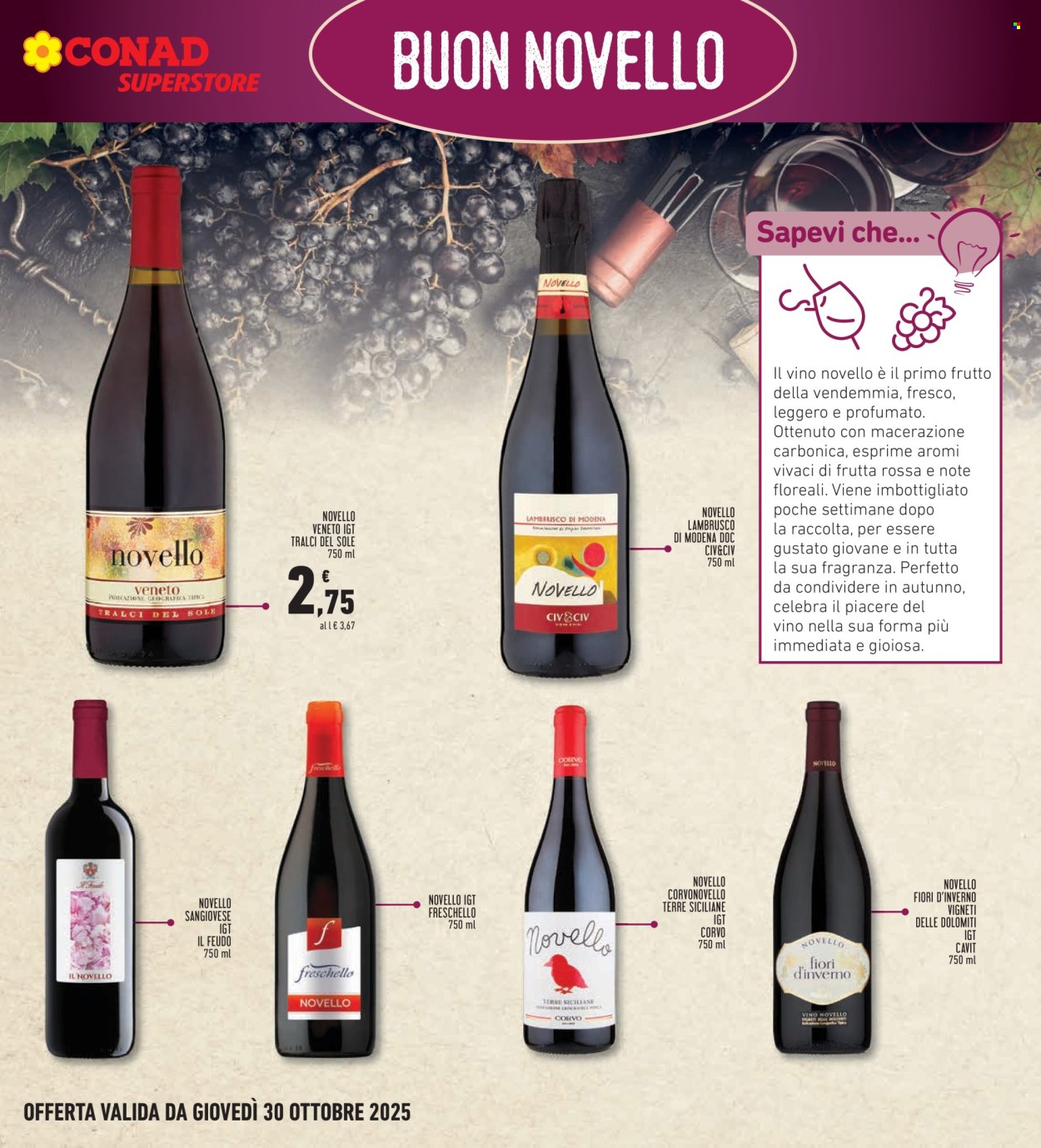 Volantino Conad Superstore - 23/10/2025 - 5/11/2025. Pagina 23