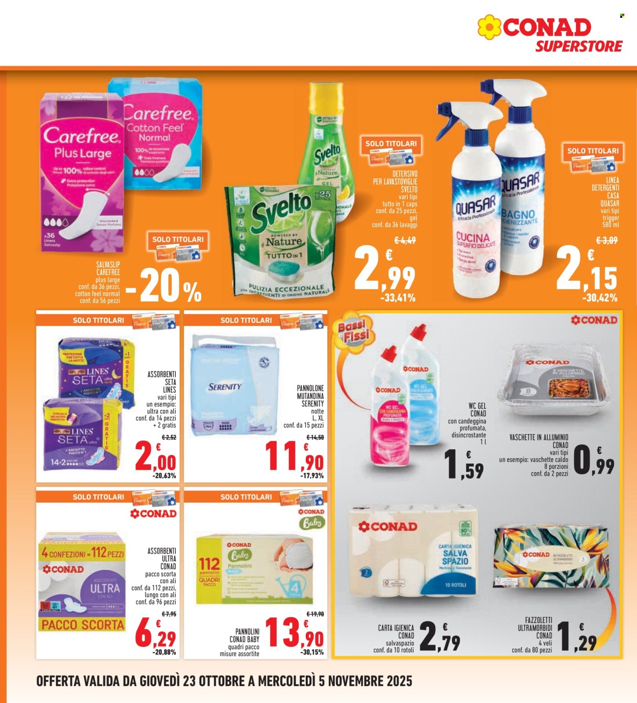 Volantino Conad Superstore - 23/10/2025 - 5/11/2025. Pagina 28