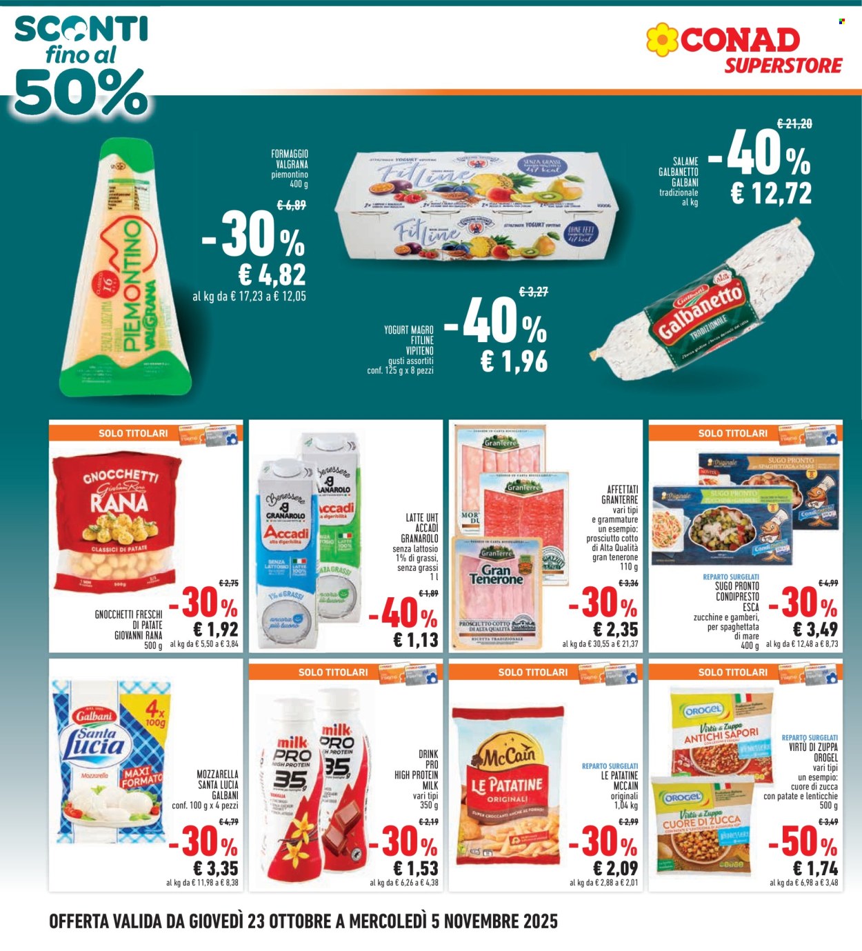 Volantino Conad Superstore - 23/10/2025 - 5/11/2025. Pagina 2