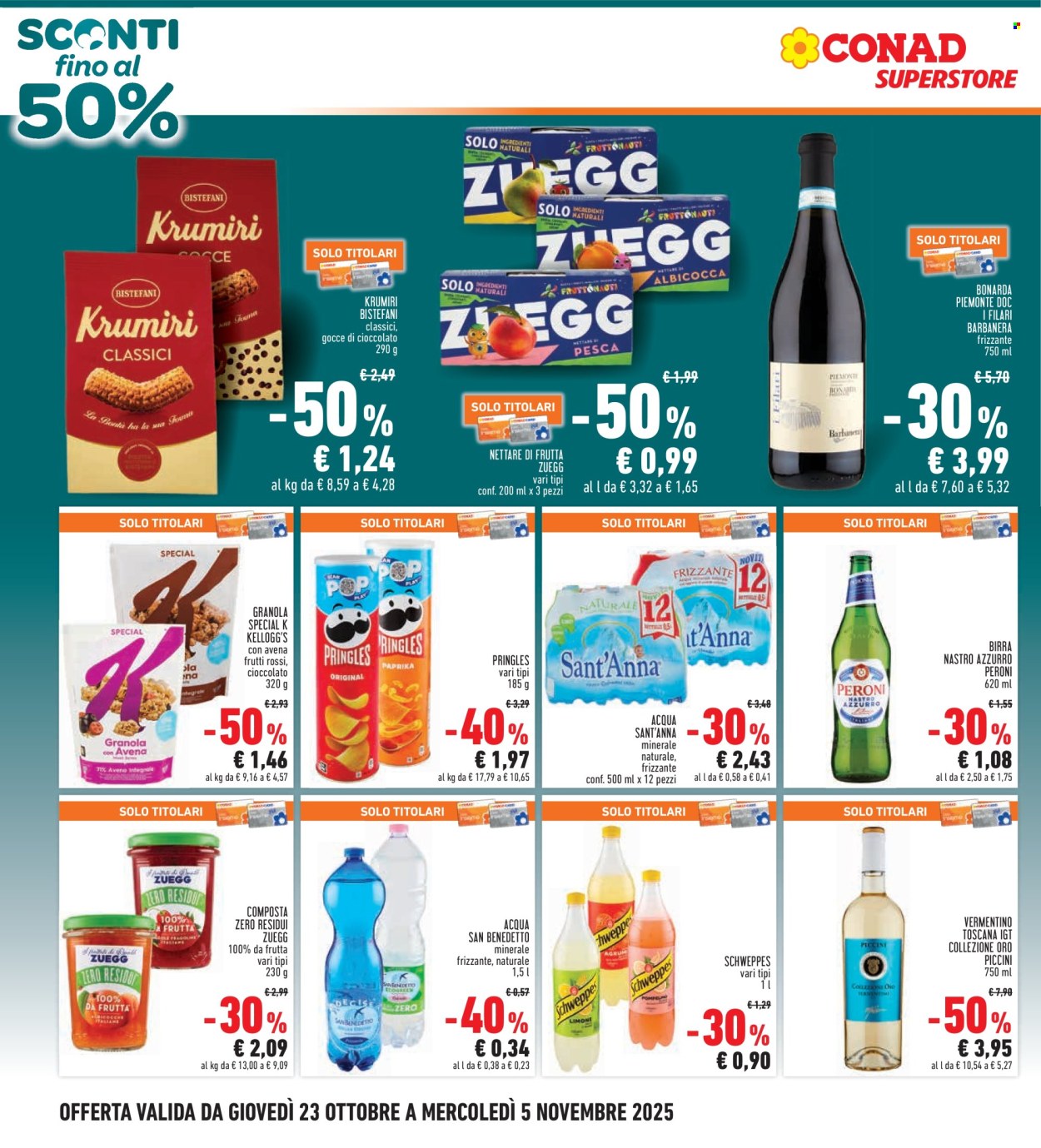 Volantino Conad Superstore - 23/10/2025 - 5/11/2025. Pagina 4